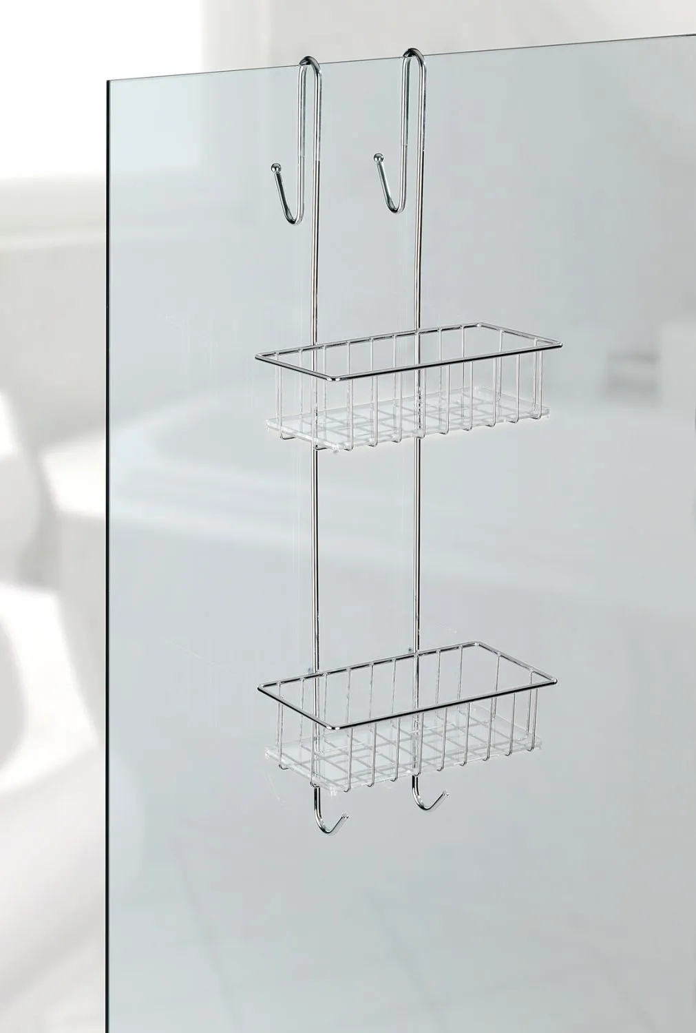 Edelstahl Dusch-Caddy 2 Etagen