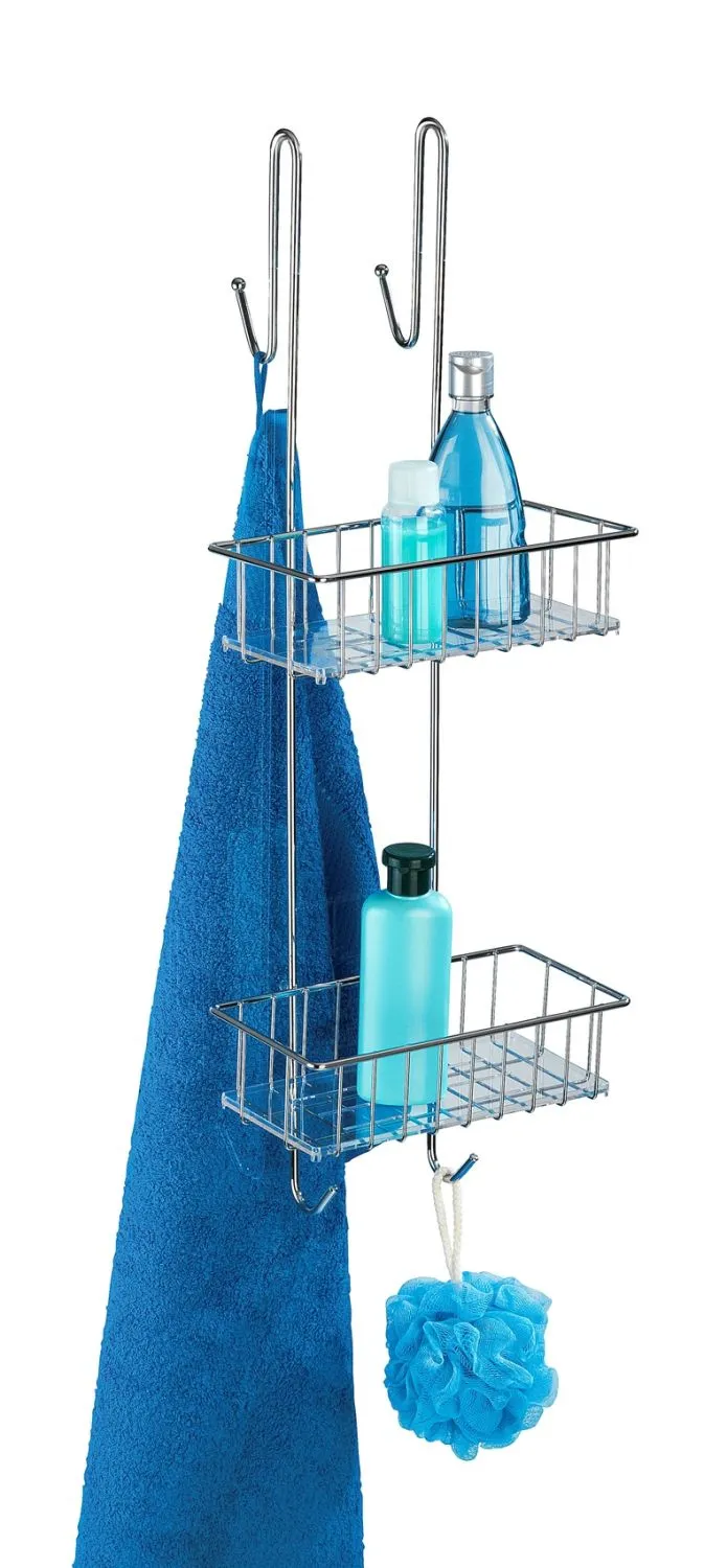 Edelstahl Dusch-Caddy 2 Etagen