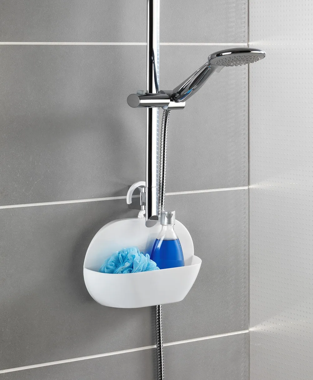 Dusch-Caddy Cocktail wei&szlig;