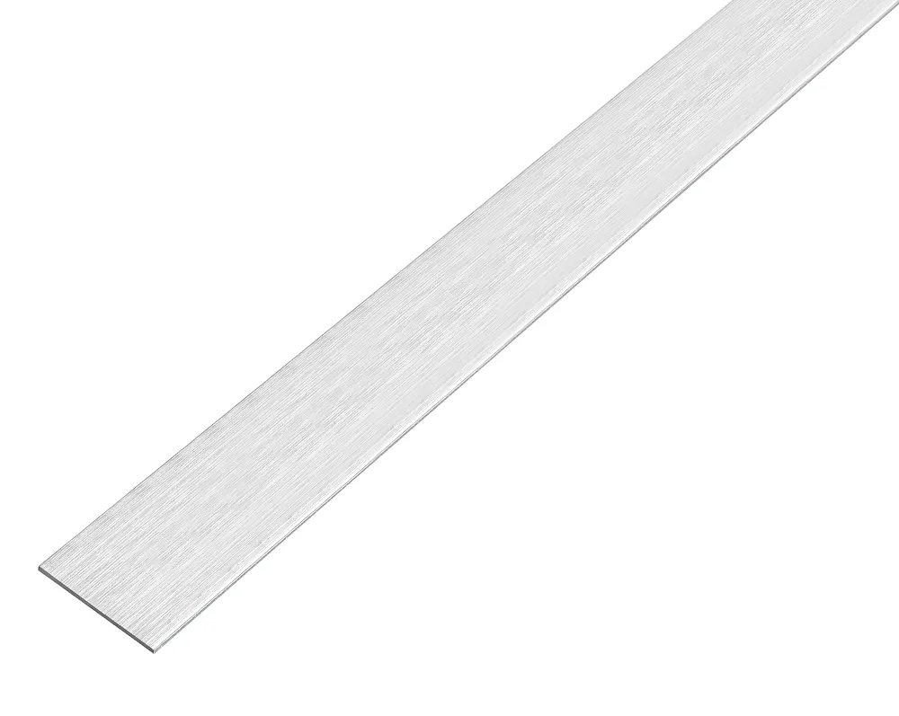 Flachstange Alu VA-Design hell