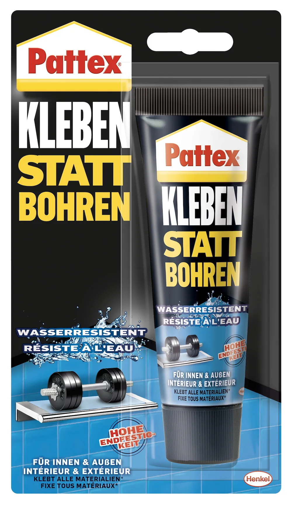 Pattex Kleben statt Bohren