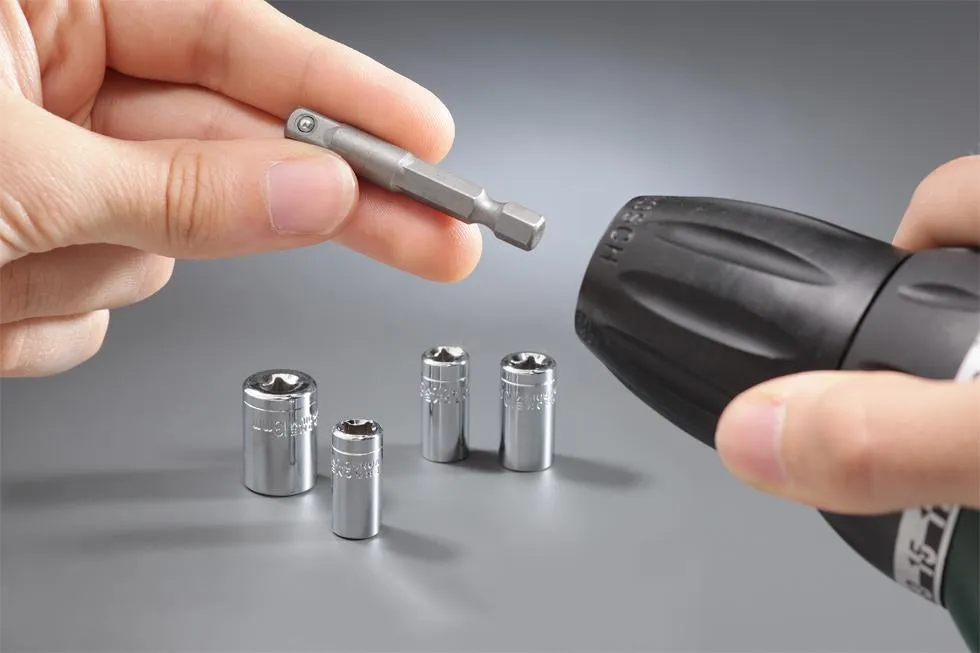 Steckschl&uuml;ssel mit Bitadapter