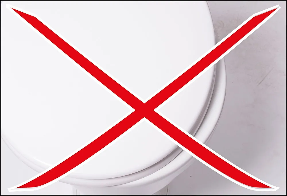 Antiwackelset WC-Sitze