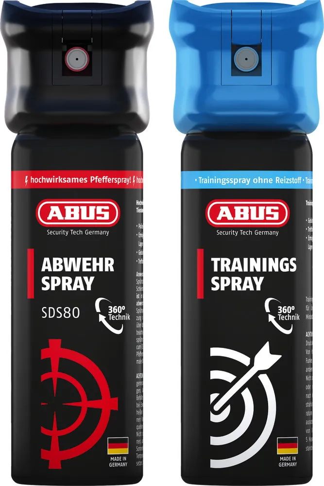 Abwehrspray u. Trainings-