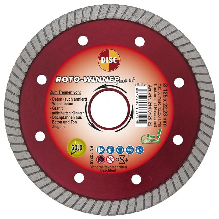 Dia-TS Roto-Winner Plus 12 125