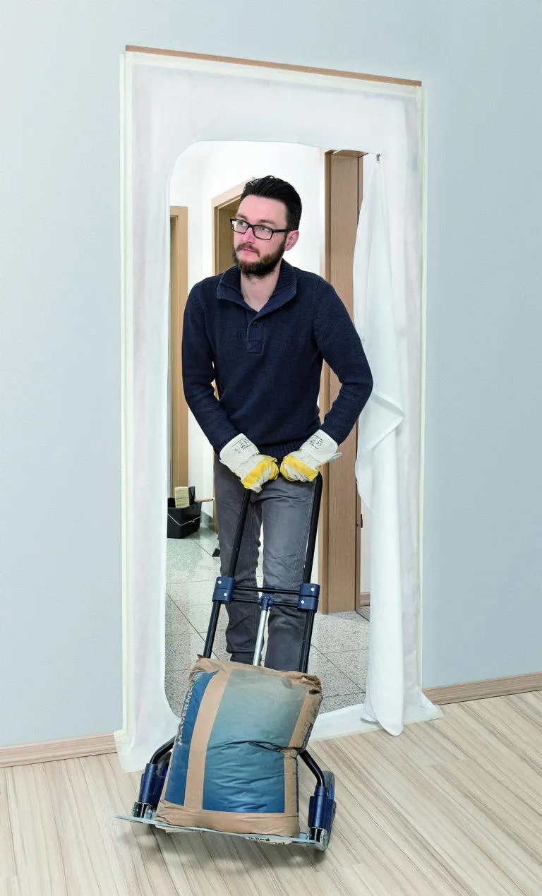 Staubschutzt&uuml;r Vlies 220x110cm