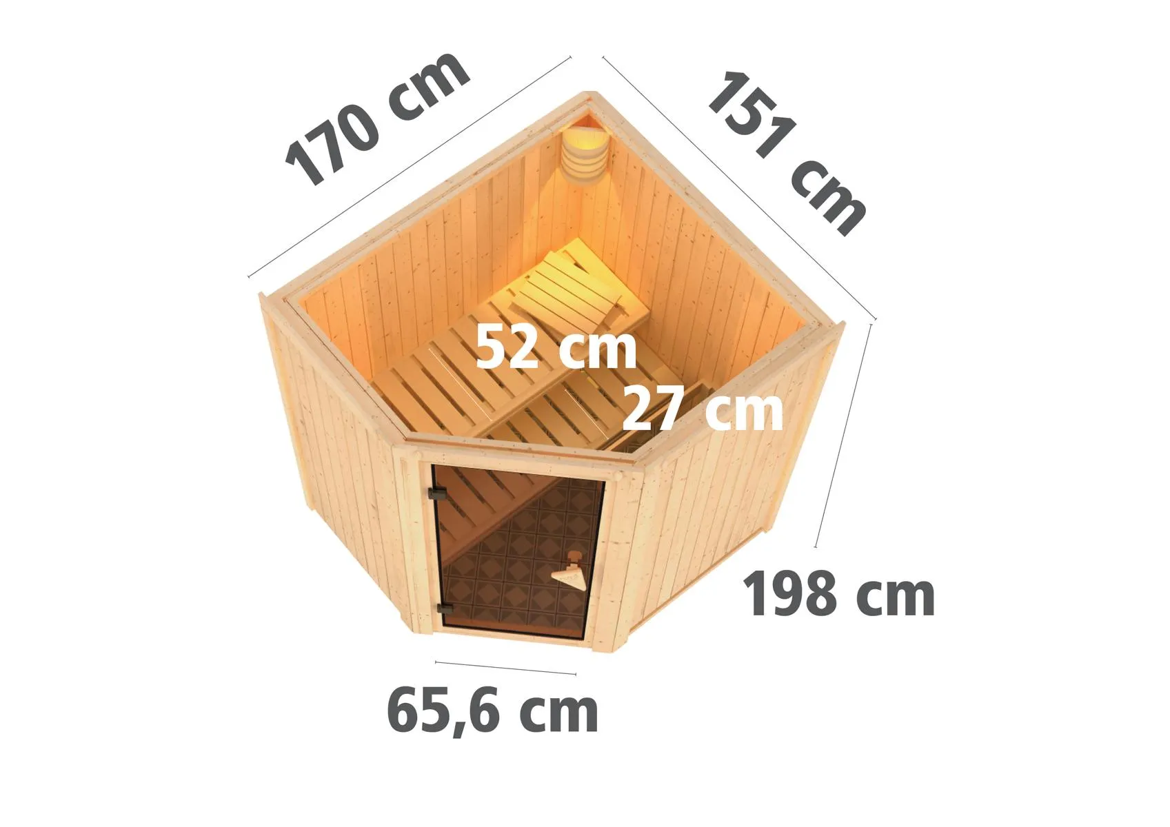 Sauna Taurin Eck, o. Zub.