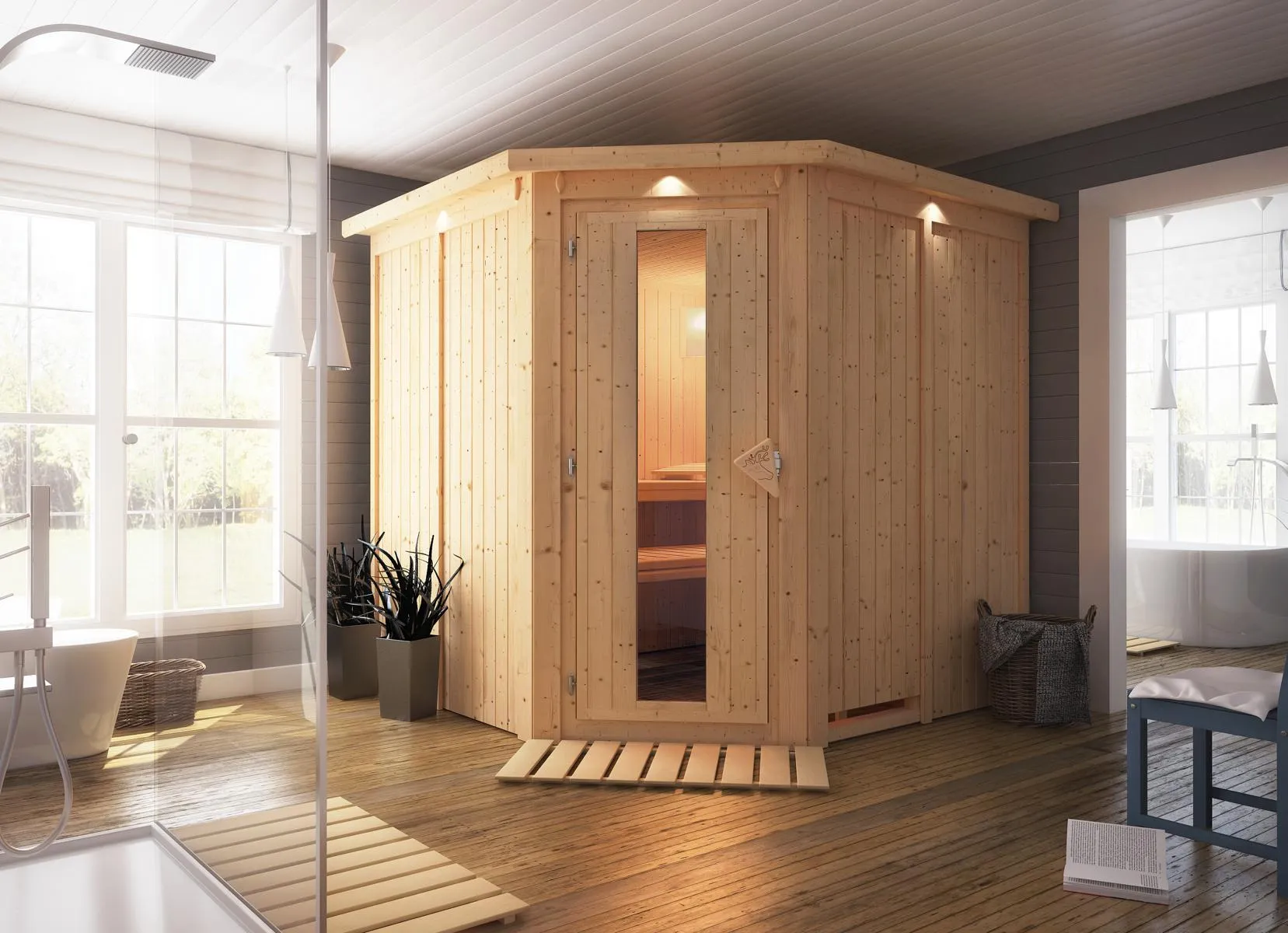 Sauna Jarin Eck, o. Zub.
