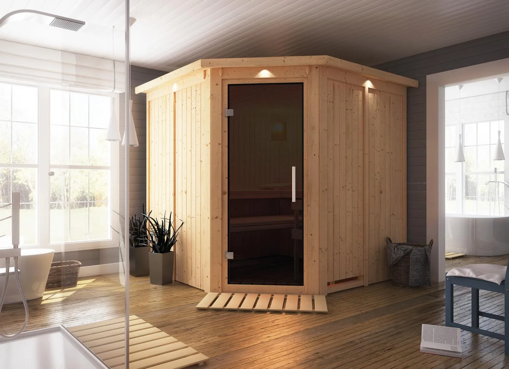 Sauna Jarin Eck, o. Zub.
