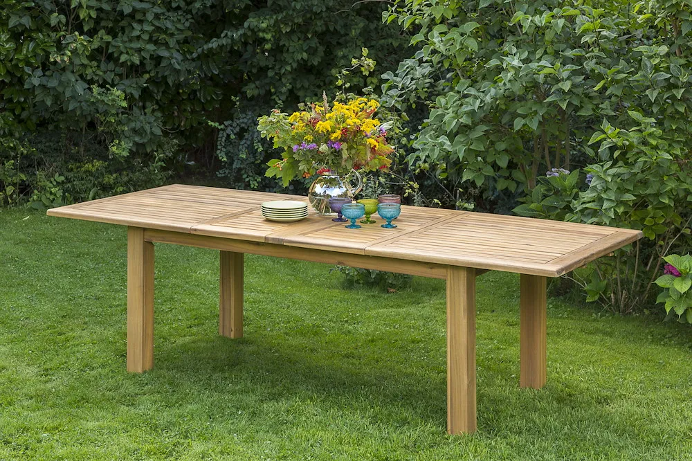 Doppel-Ausziehttisch