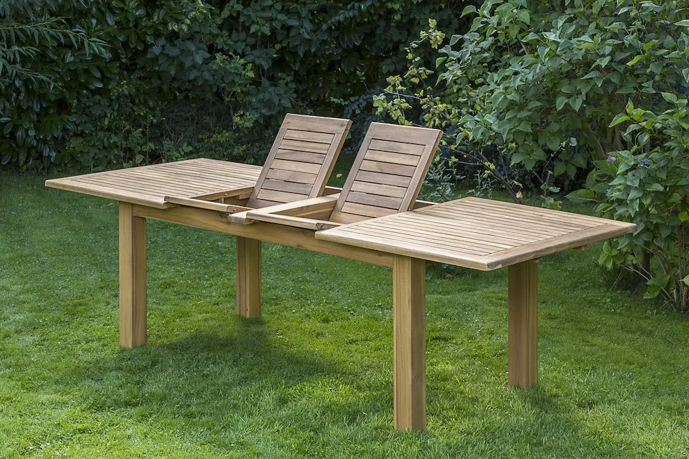 Doppel-Ausziehttisch