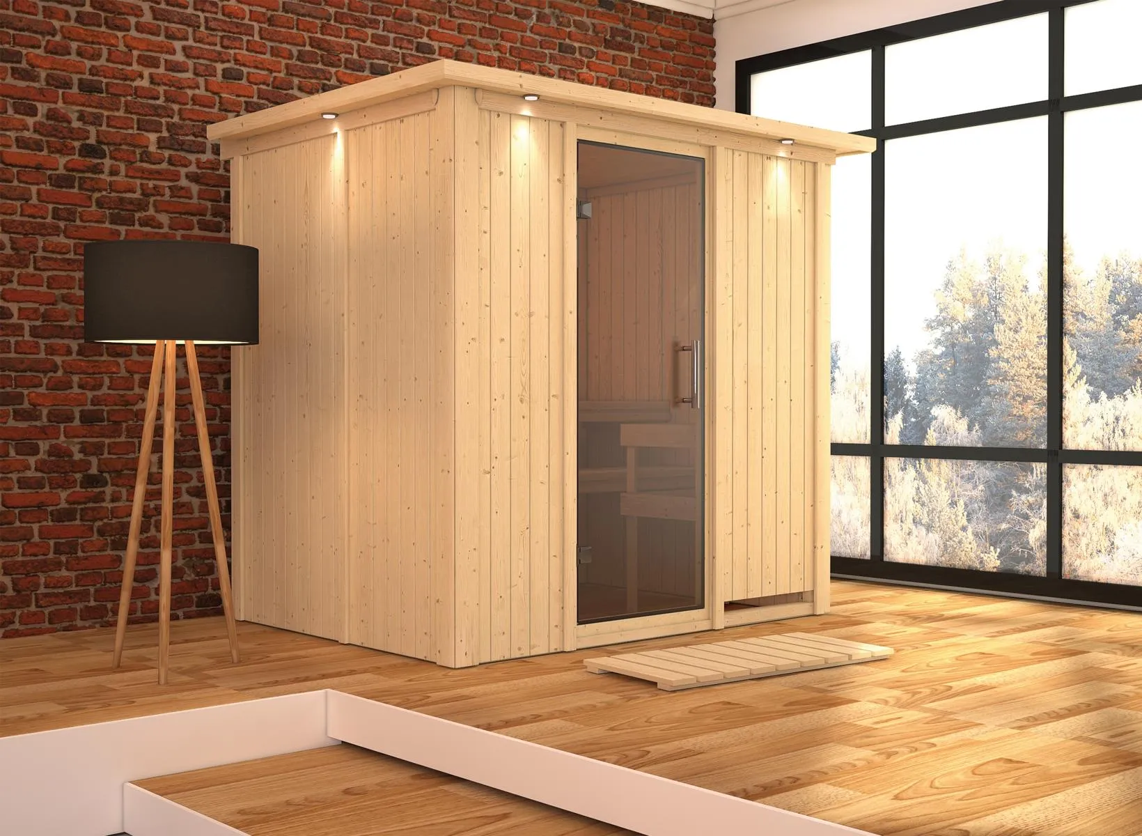 Sauna Bodin Front, o. Zub.