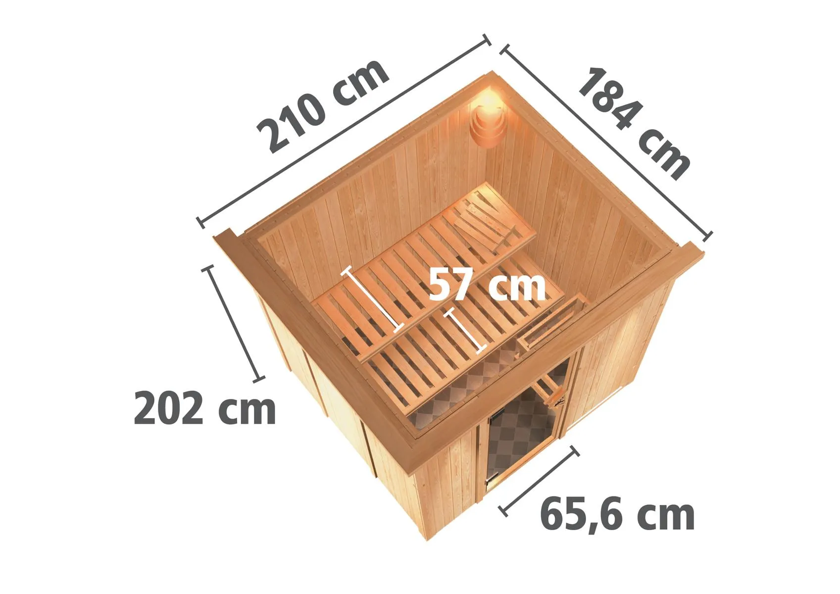 Sauna Sodin Front, o. Zub.