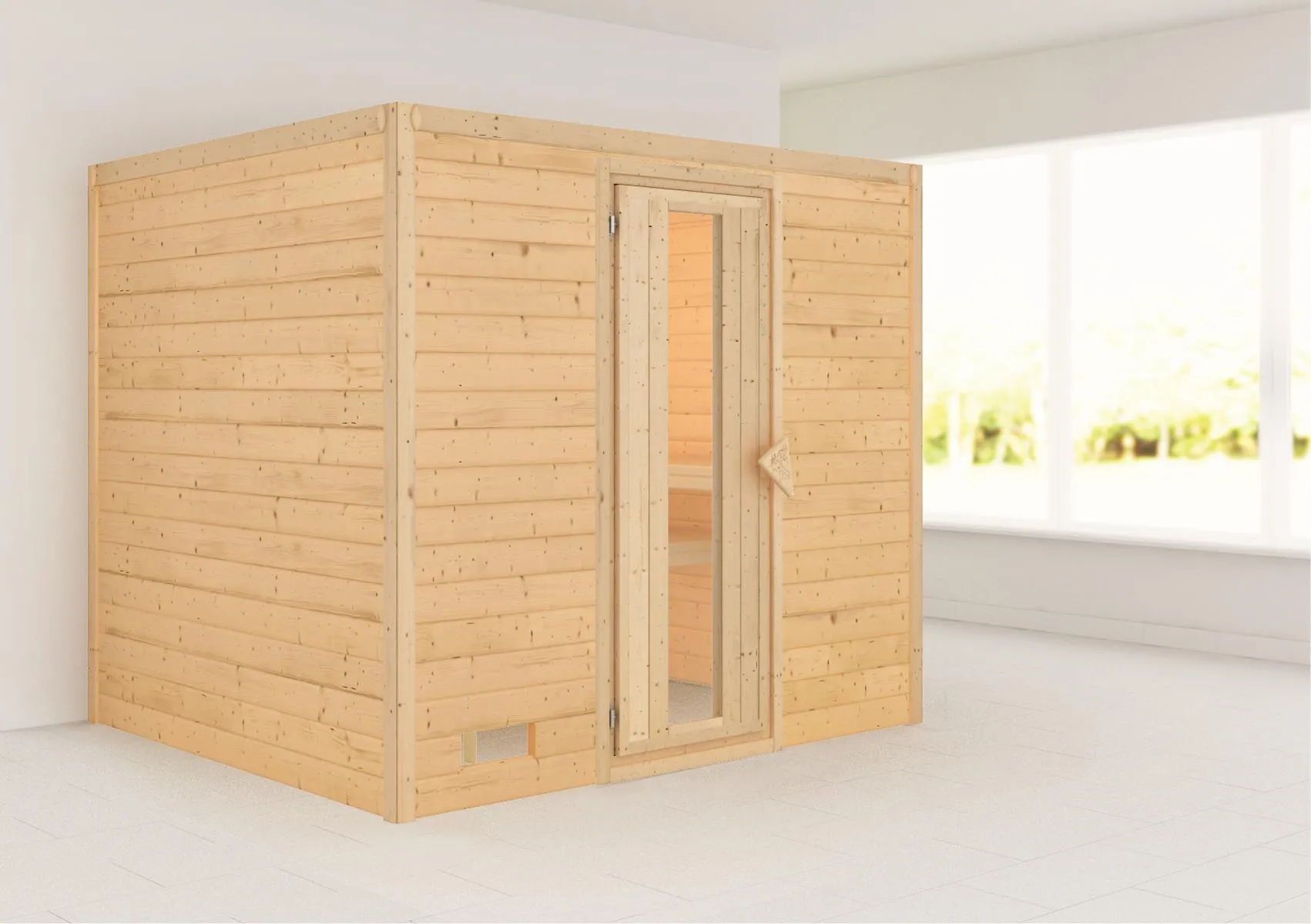 Sauna Sonara Front o. Zub.