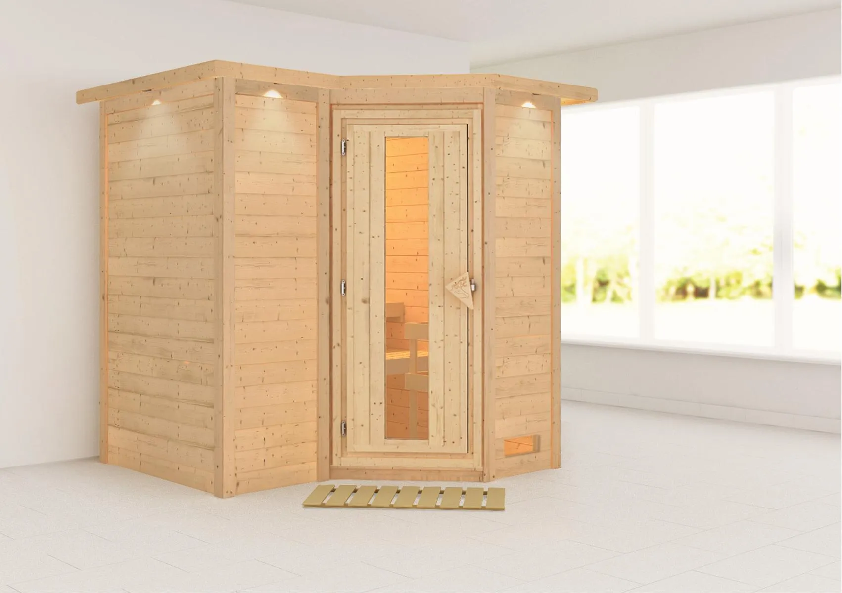 Sauna Sahib 1 Eck,o. Zub.