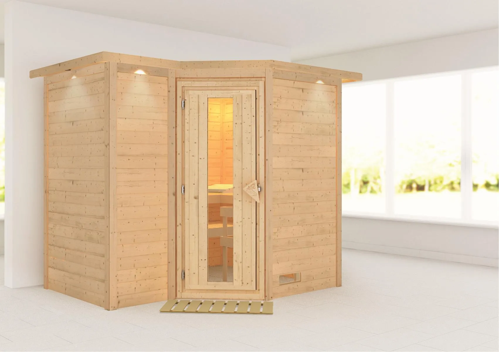 Sauna Sahib 2 Eck o. Zub.