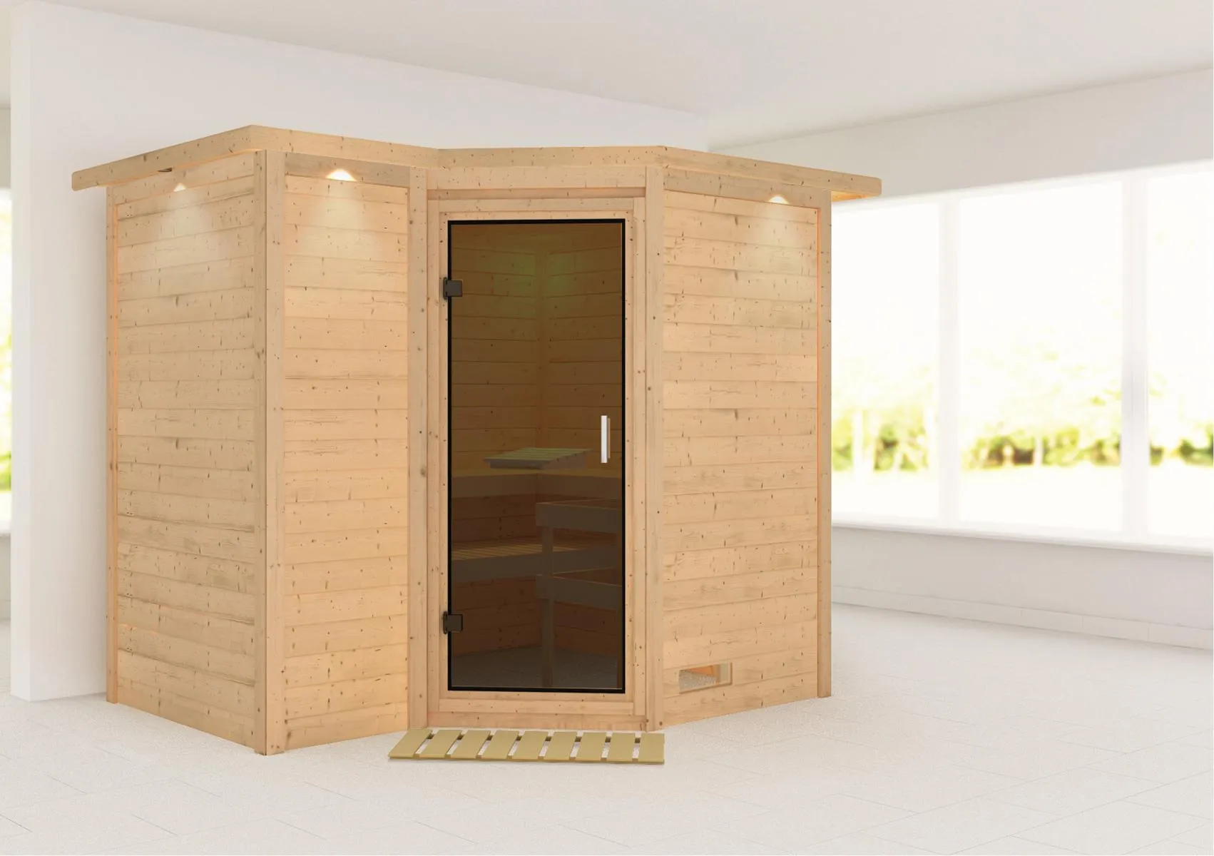 Sauna Sahib 2 Eck o. Zub.