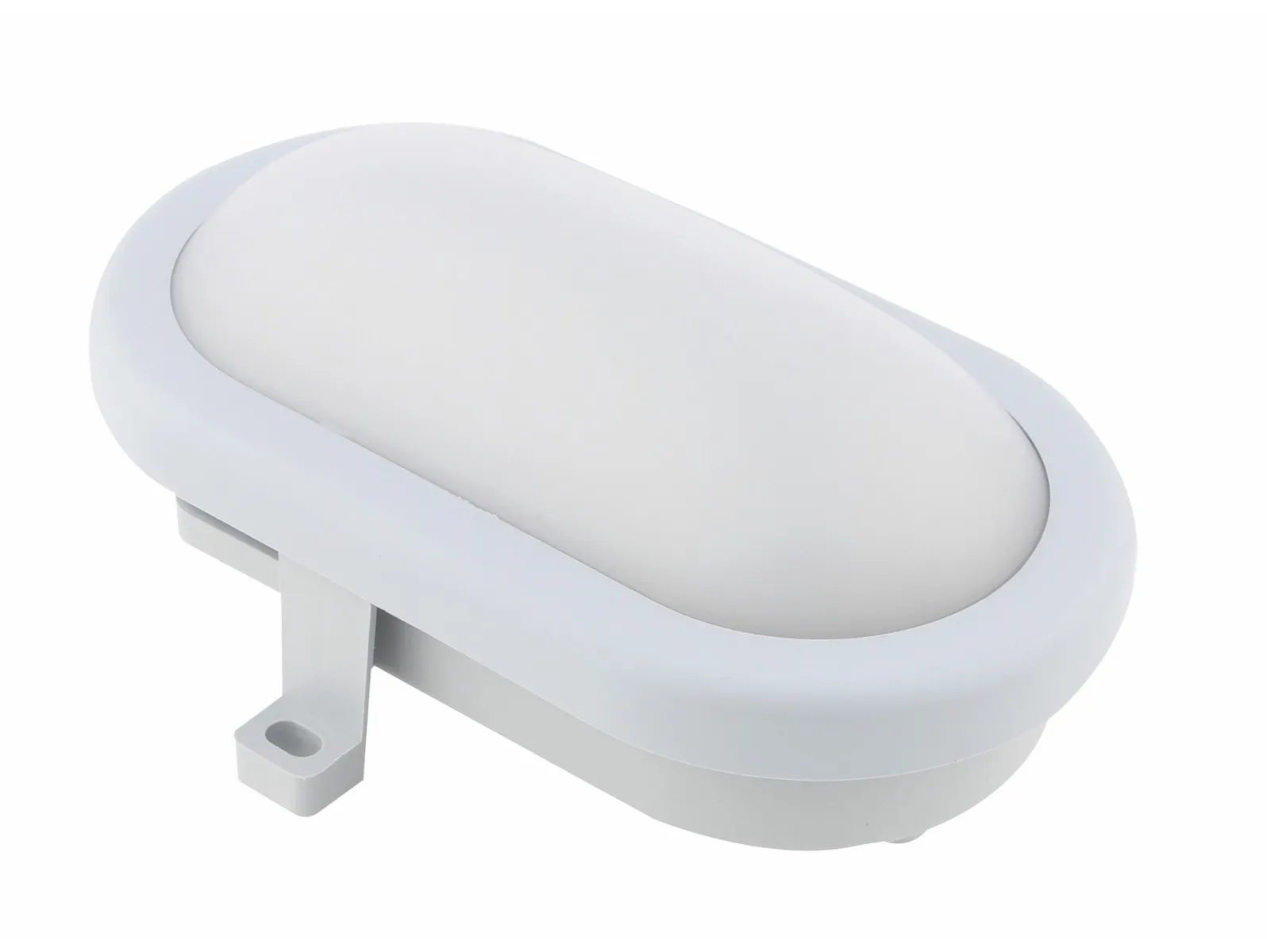 Ovalarm.LED 5,5W Kusto. grau