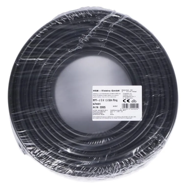 NYY-J 3x1,5mm2