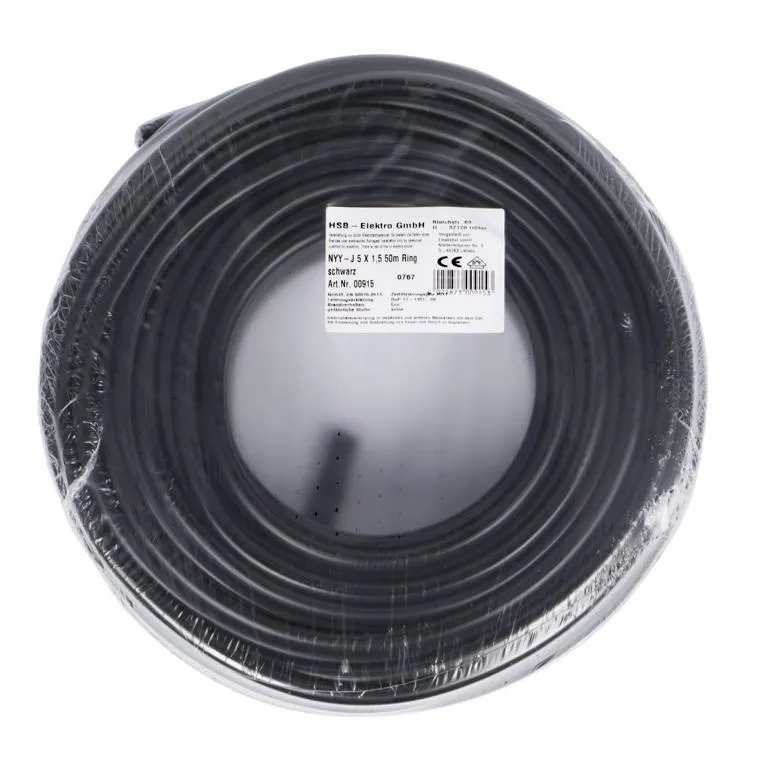 NYY-J 5x1,5mm2