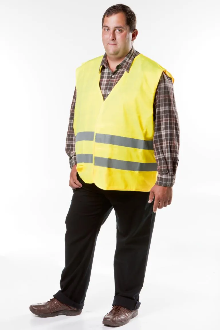 SICHERHEITSWESTE GELB XXXL