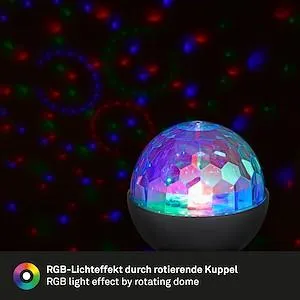 RGB LED Partylicht Tischlampe