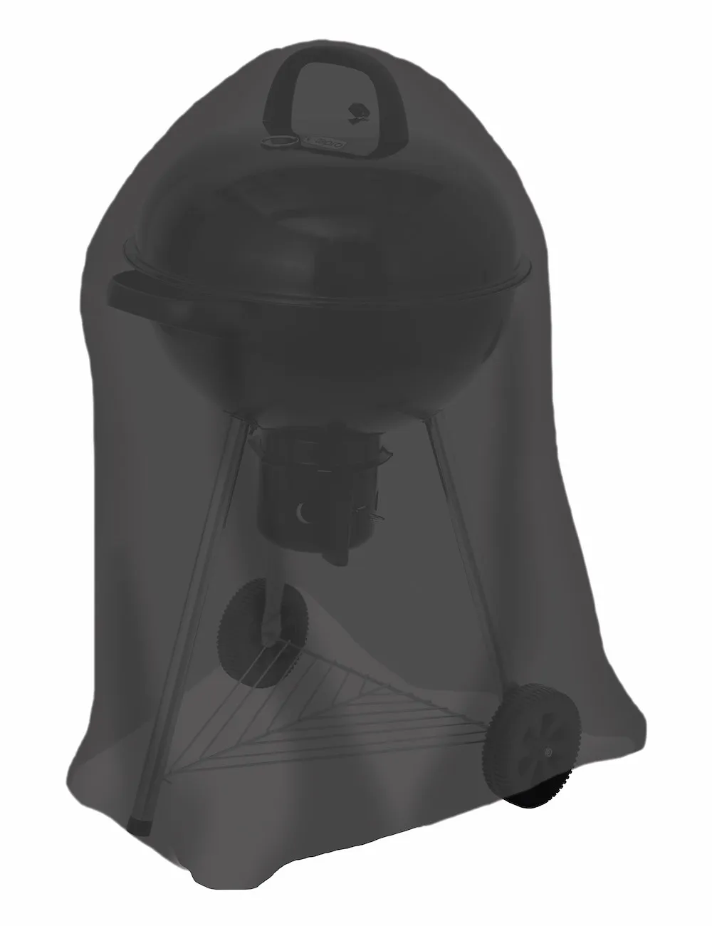Abdeckhaube Kugelgrill klein