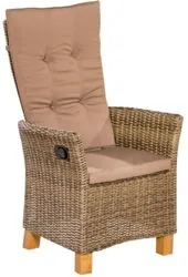 Toskana Sessel hoch m Kissen