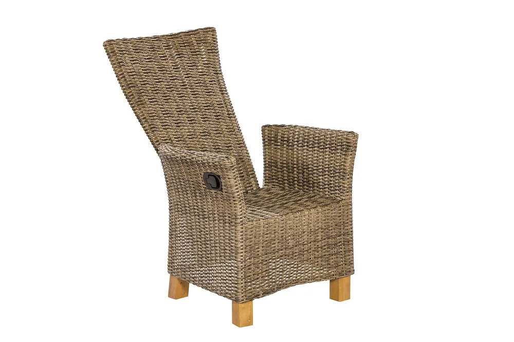 Toskana Sessel hoch m Kissen