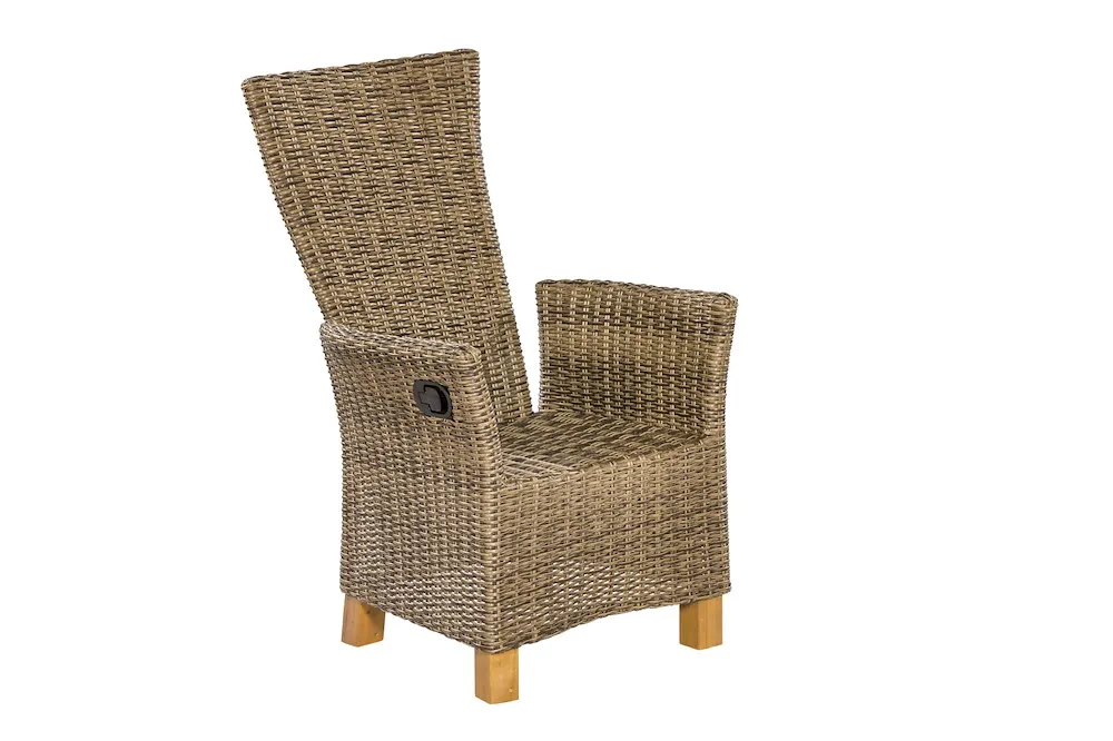 Toskana Sessel hoch m Kissen