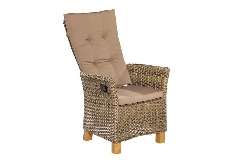 Toskana Sessel hoch m Kissen