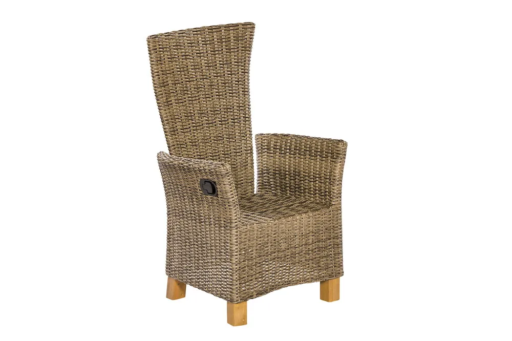 Toskana Sessel hoch m Kissen