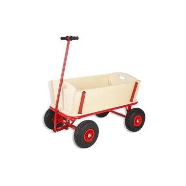 HOLZ-HANDWAGEN, STAHLRAHMEN