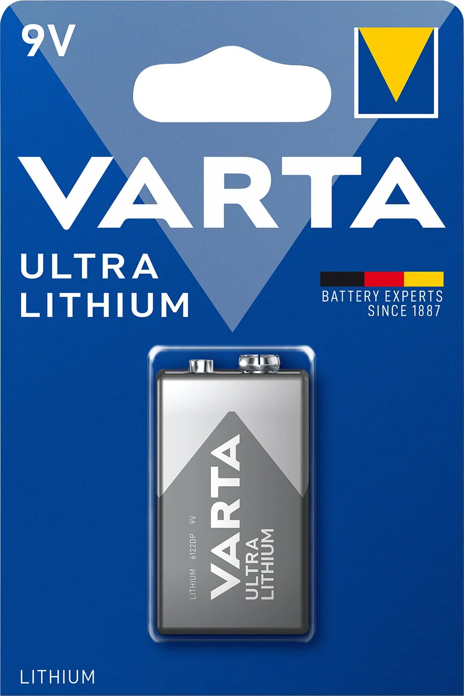 VARTA ULTRA LITHIUM 9V