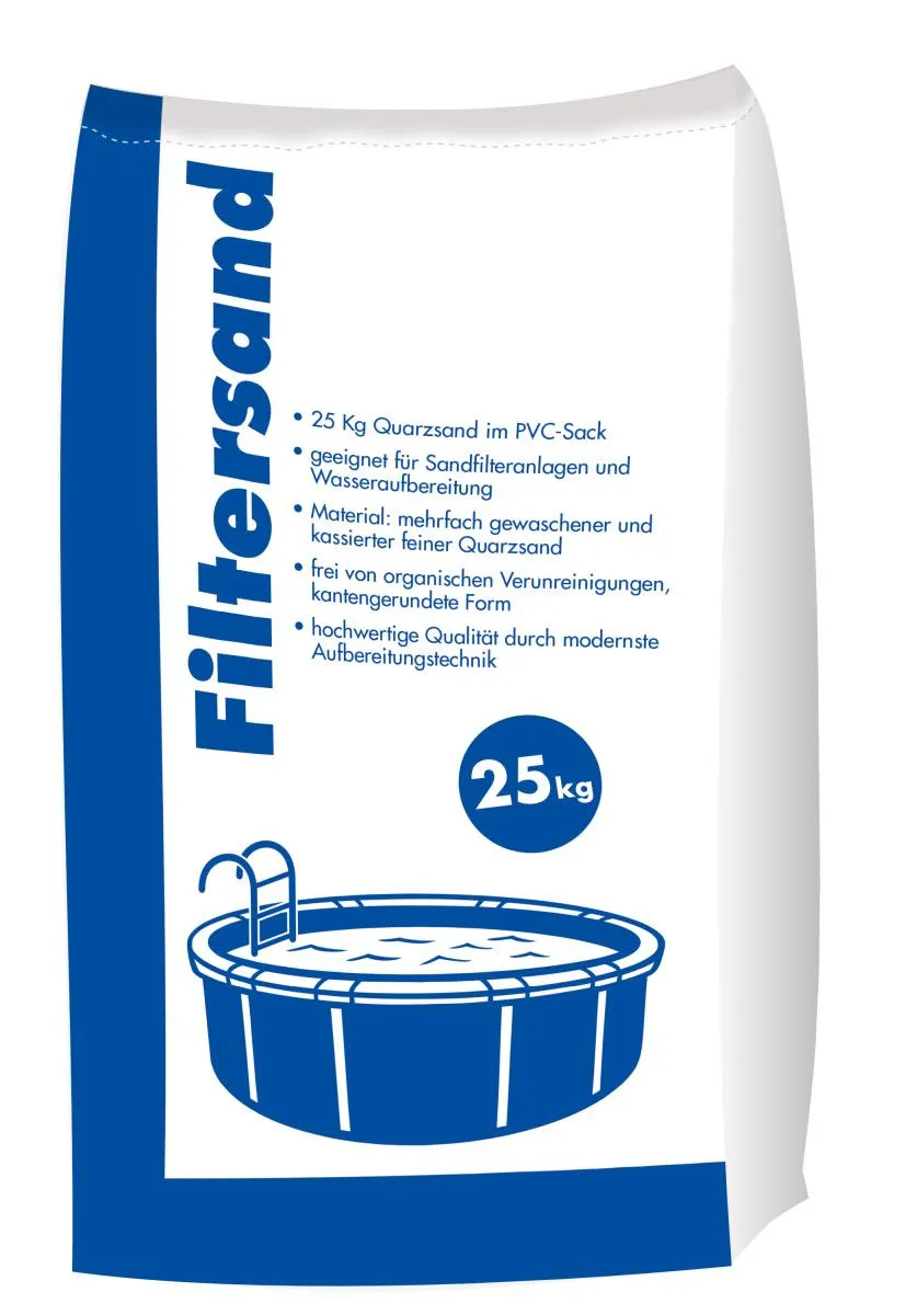 Filtersand 25 kg,
