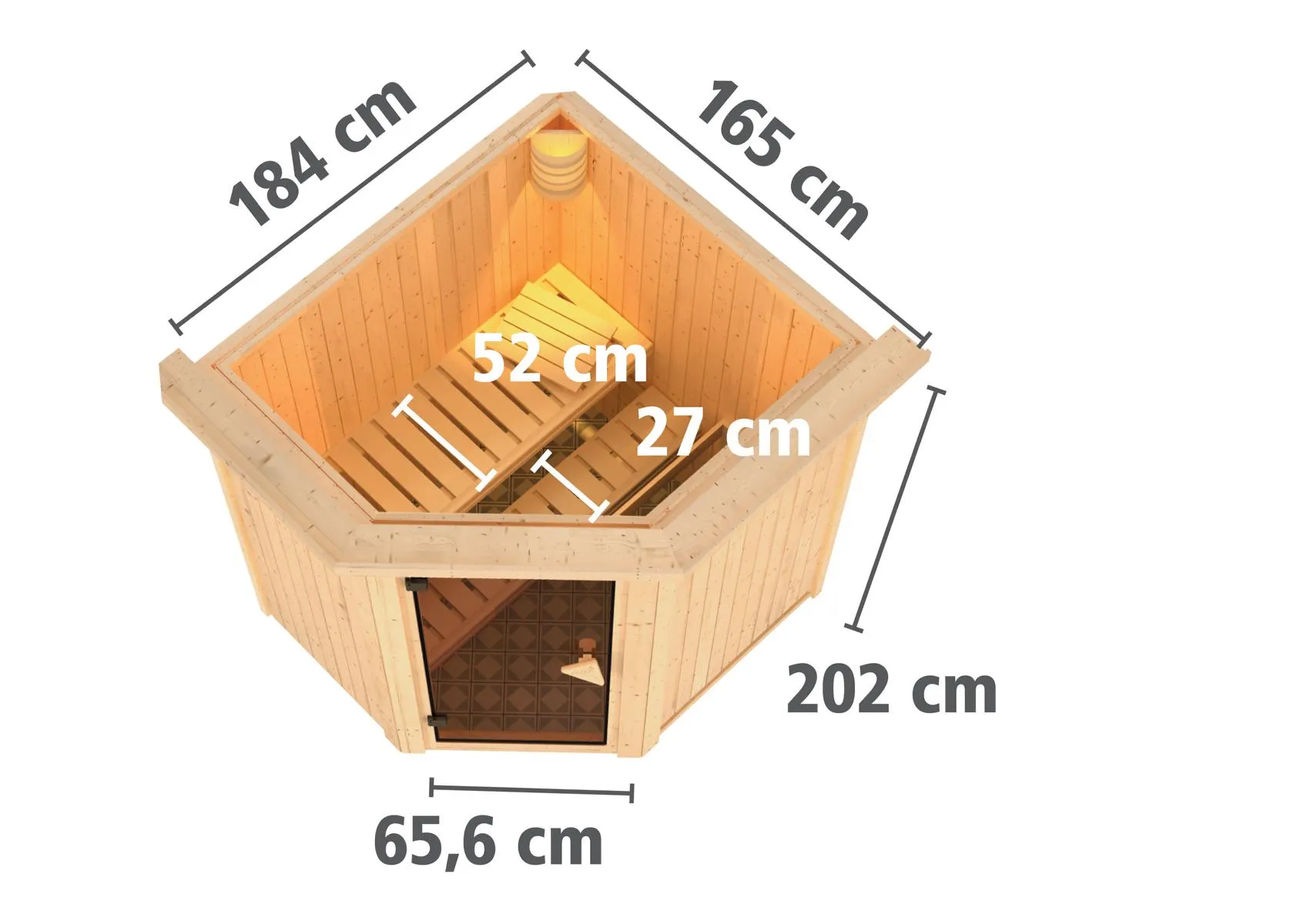 Sauna Taurin Eck, o. Zub.