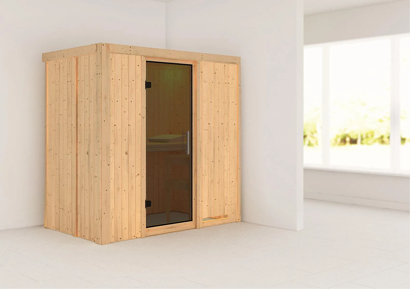 Sauna Variado Front, o. Zub.