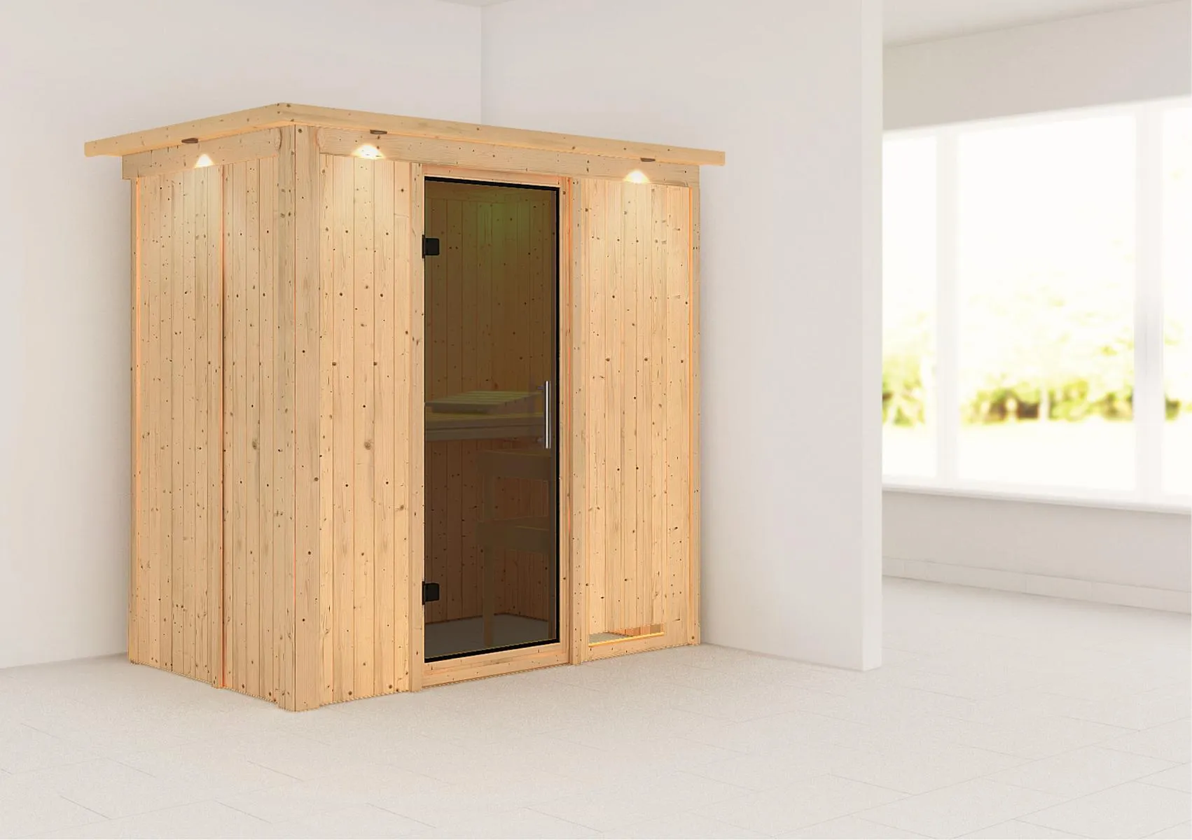 Sauna Variado Front, o. Zub.