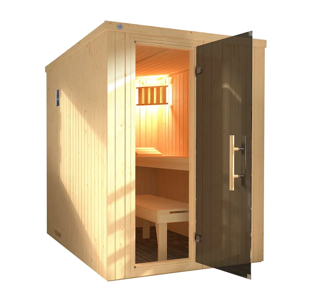 Elementsauna, b 153 x t 194 cm