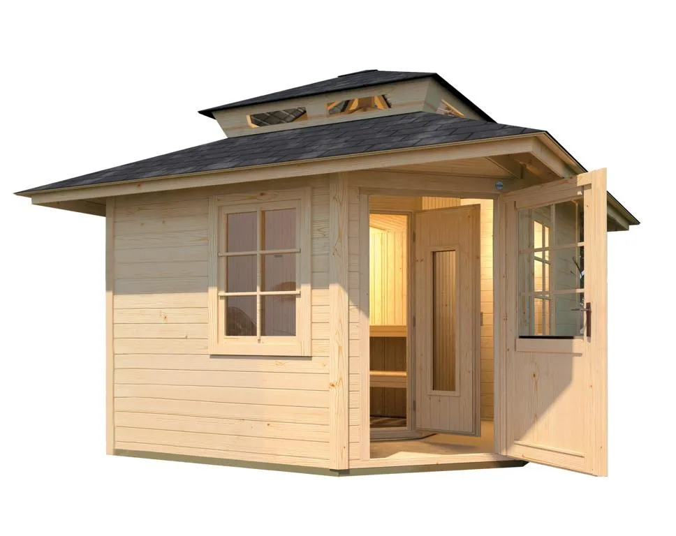 Saunahaus KURIKKA, ohne Ofen