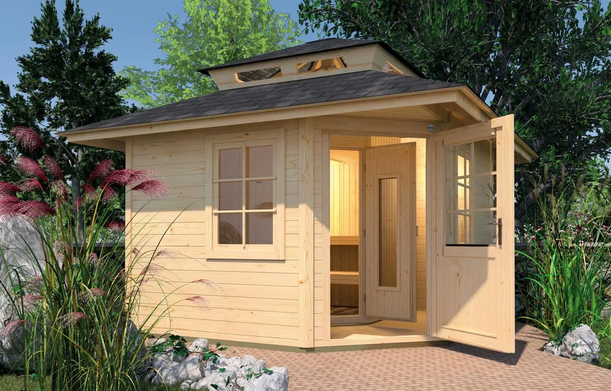 Saunahaus KURIKKA, ohne Ofen