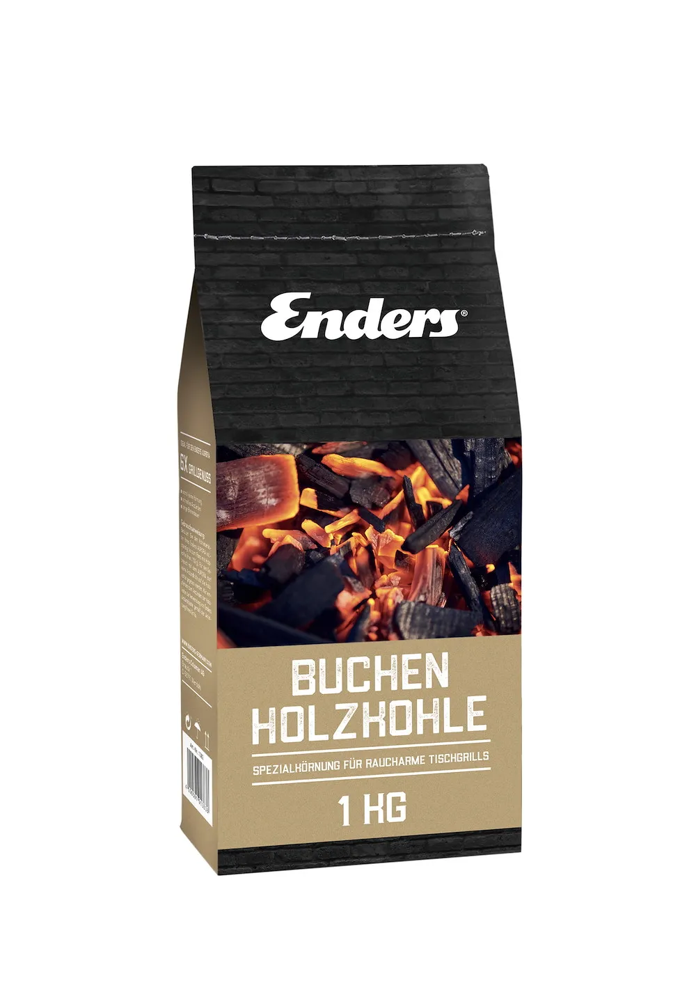 Buchenholzkohle 1 kg DIN EN