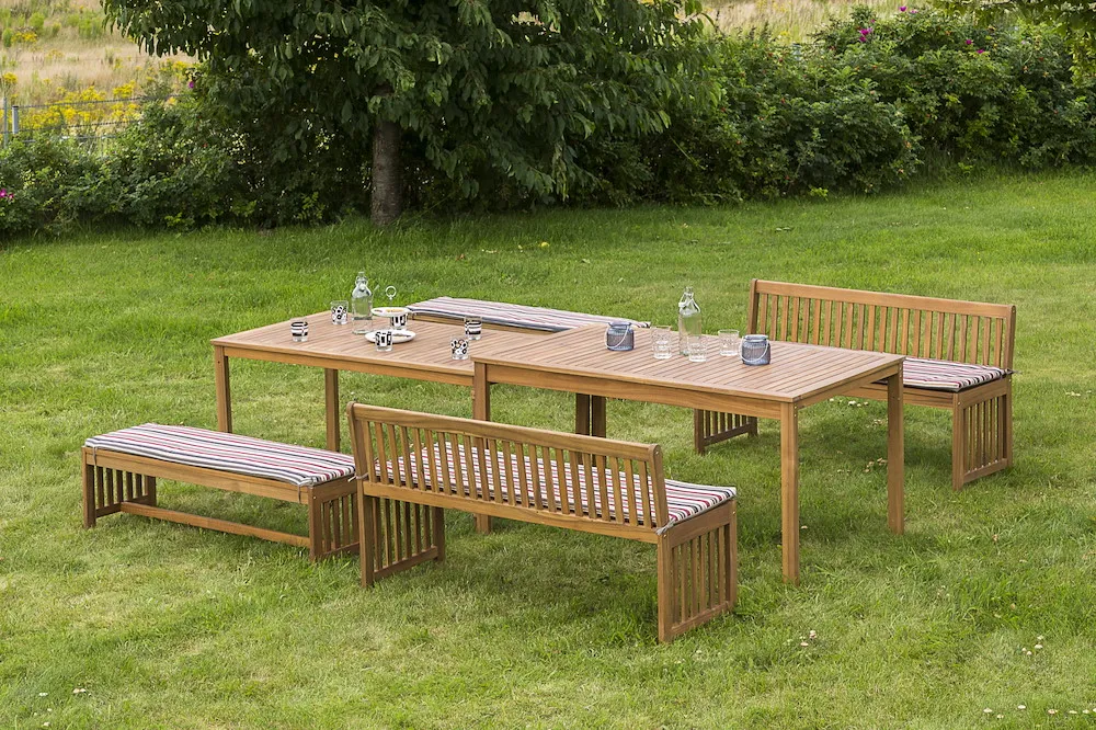 Set Hawaii 2 B&auml;nke m R&uuml;cken