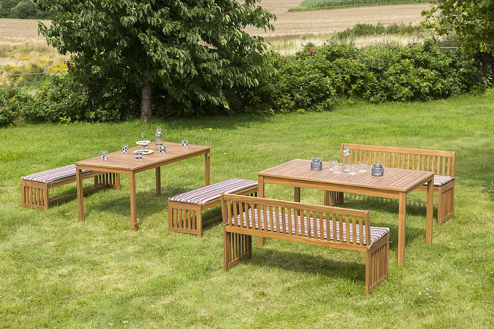 Set Hawaii 2 B&auml;nke m R&uuml;cken