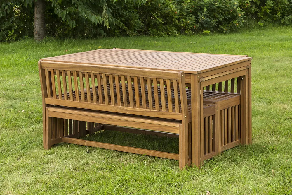 Set Hawaii 2 B&auml;nke m R&uuml;cken