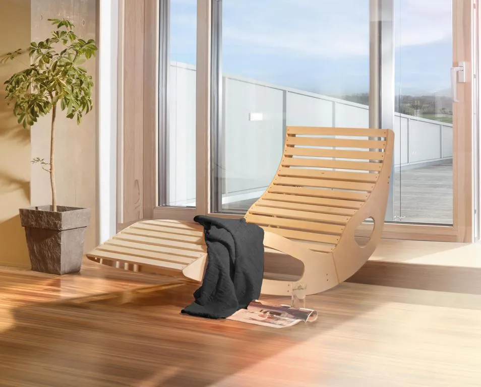 Wellnessliege inkl. Saunatuch