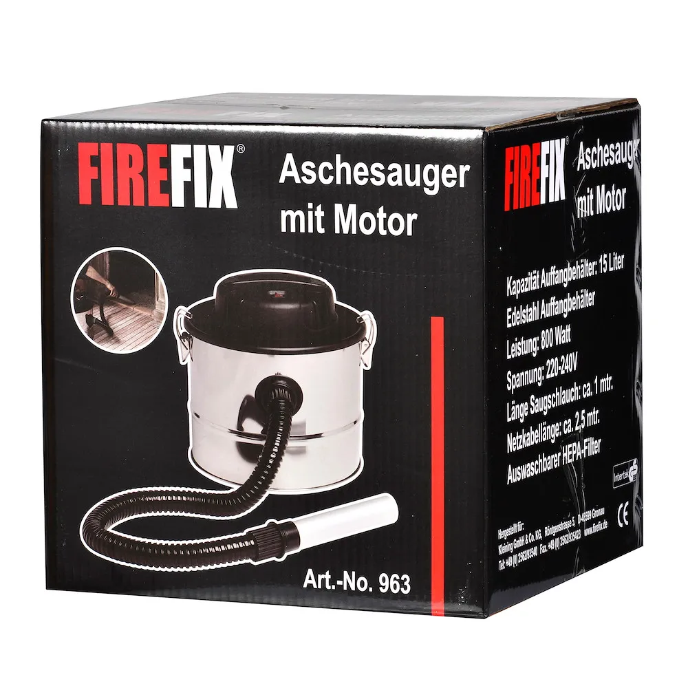 Aschesauger mit Motor