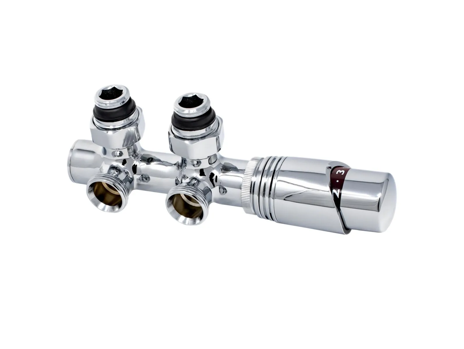 MITTELANSCHLUSS GARNITUR CHROM