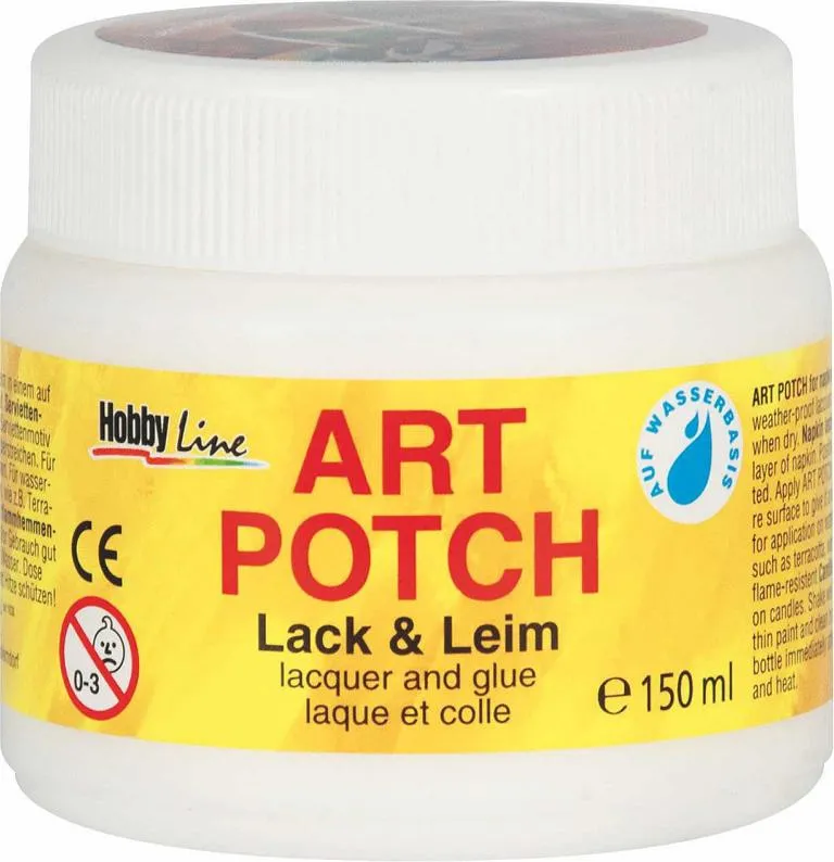 Art Potch Lack und Leim 150 ml