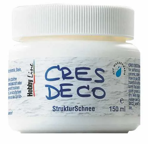 Cres Deco Struktur Schnee
